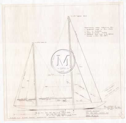 Design 85 — Sail Plan
