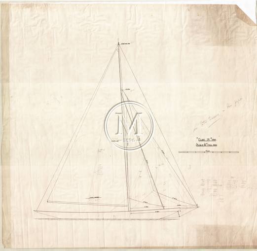 Design 85 — Sail Plan